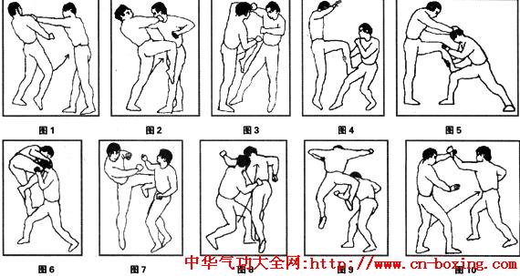 实战连环膝