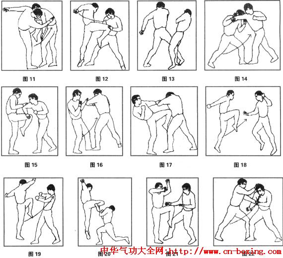 实战连环膝