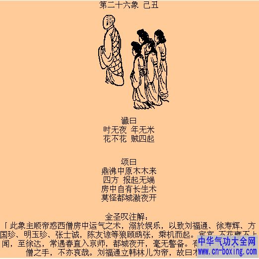 推背：甲申-癸巳（第21-30象）